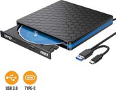 Externe CD/DVD Speler | Brander | USB 3.0 | Plug & Play Systeem | Geschikt voor Windows | MAC| Linux