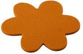 Daff Onderzetter - Vilt - Bloem - 15 cm - Tangerine - Oranje
