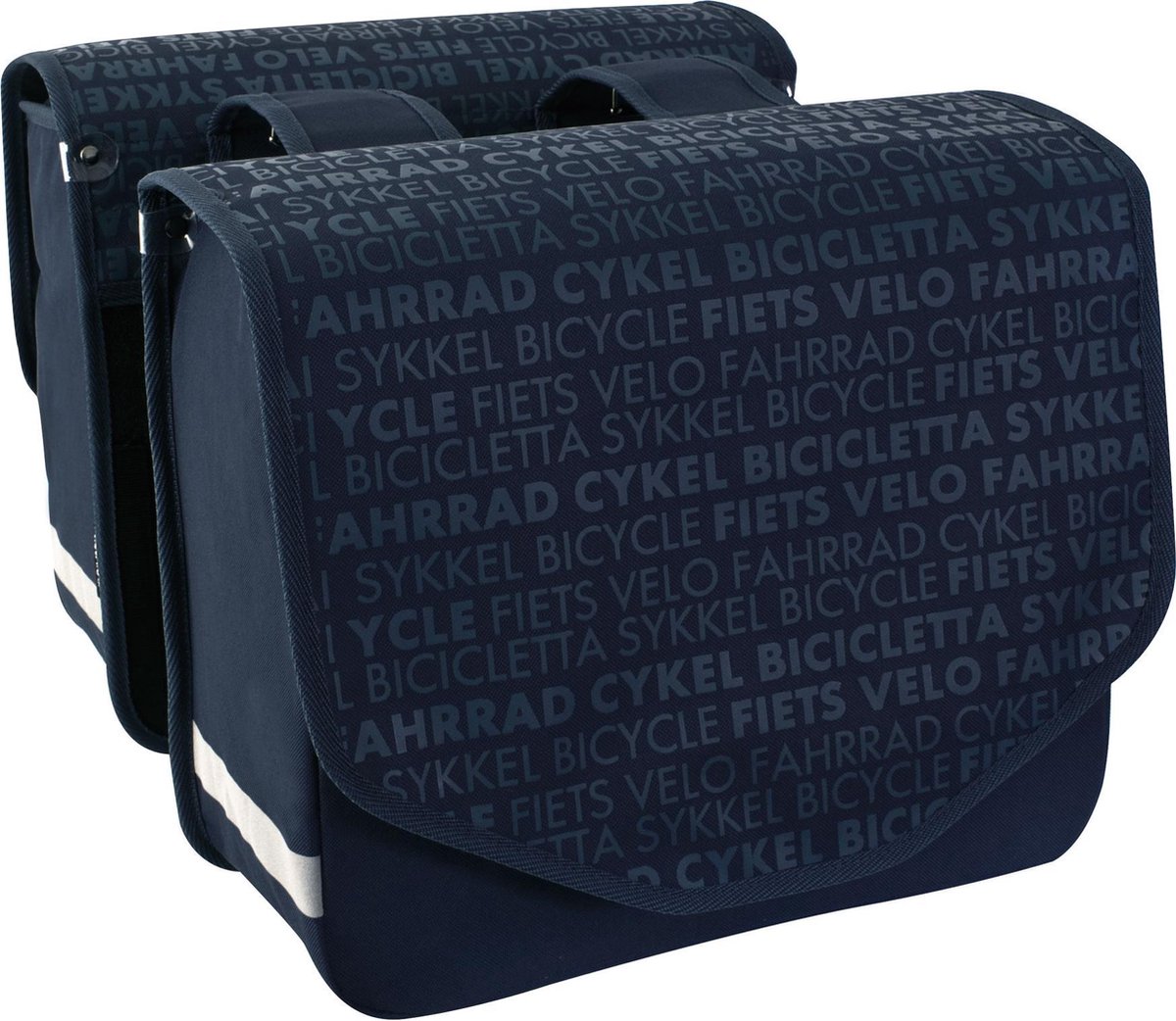 Fastrider Argo - Dubbele Fietstas - 32 l - Blauw