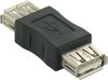 Dolphix - USB Female naar USB Female verloop Adapter - USB A - Verlengen