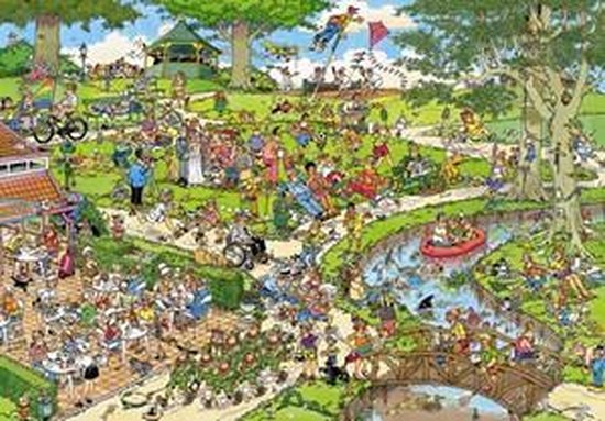 Haasteren Het Park puzzel 3000 stukjes | bol.com