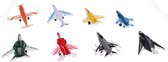 Toi-toys Vliegtuigset Airplanes 8-delig