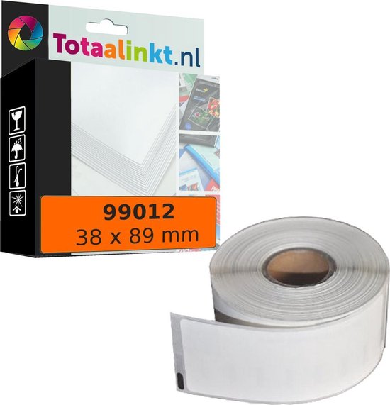 Etiket label voor Dymo labelwriter 310 |  Oranje