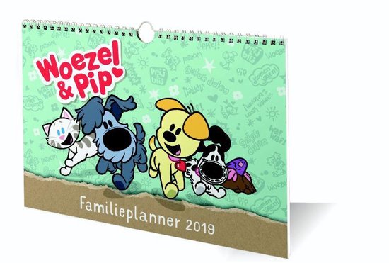 FAMILIEPLANNER 2019 WOEZEL & PIP los | 8712048310592 | Boeken | bol.com