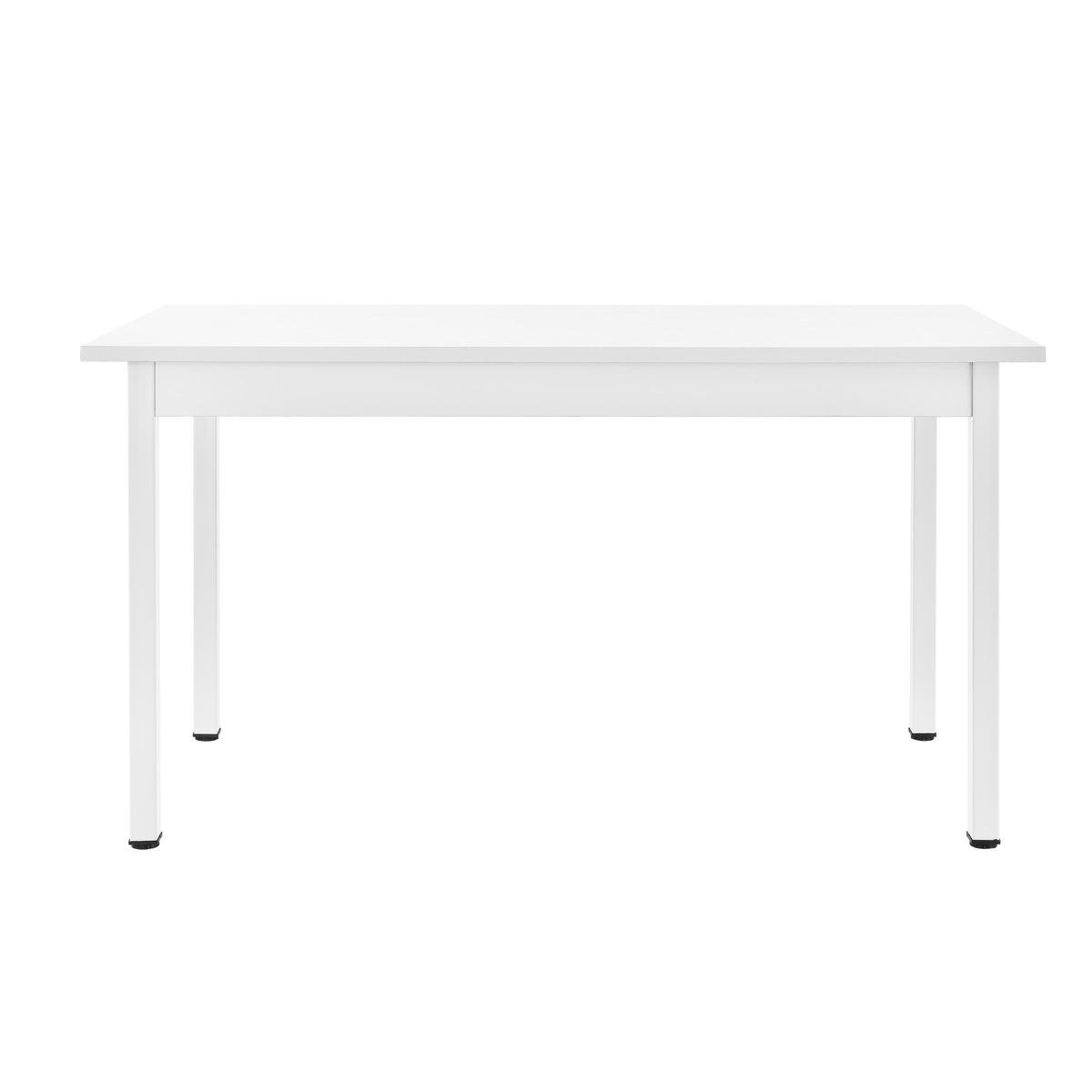 Eettafel Den Haag 140x60x75 cm voor 6 stoelen wit | bol.com