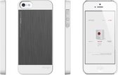 Elago - hoesje voor iPhone 5/5S - Wit / Zilver
