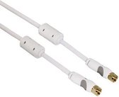 Thomson 00132229 coax-kabel 3 m F Wit