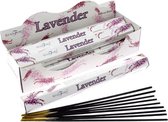 Stamford Premium Hex Wierook Sticks - Lavendel - 6 x 20 stokjes