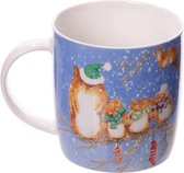 Kerstmis Jan Pashley Mok - Porselein - Uilen