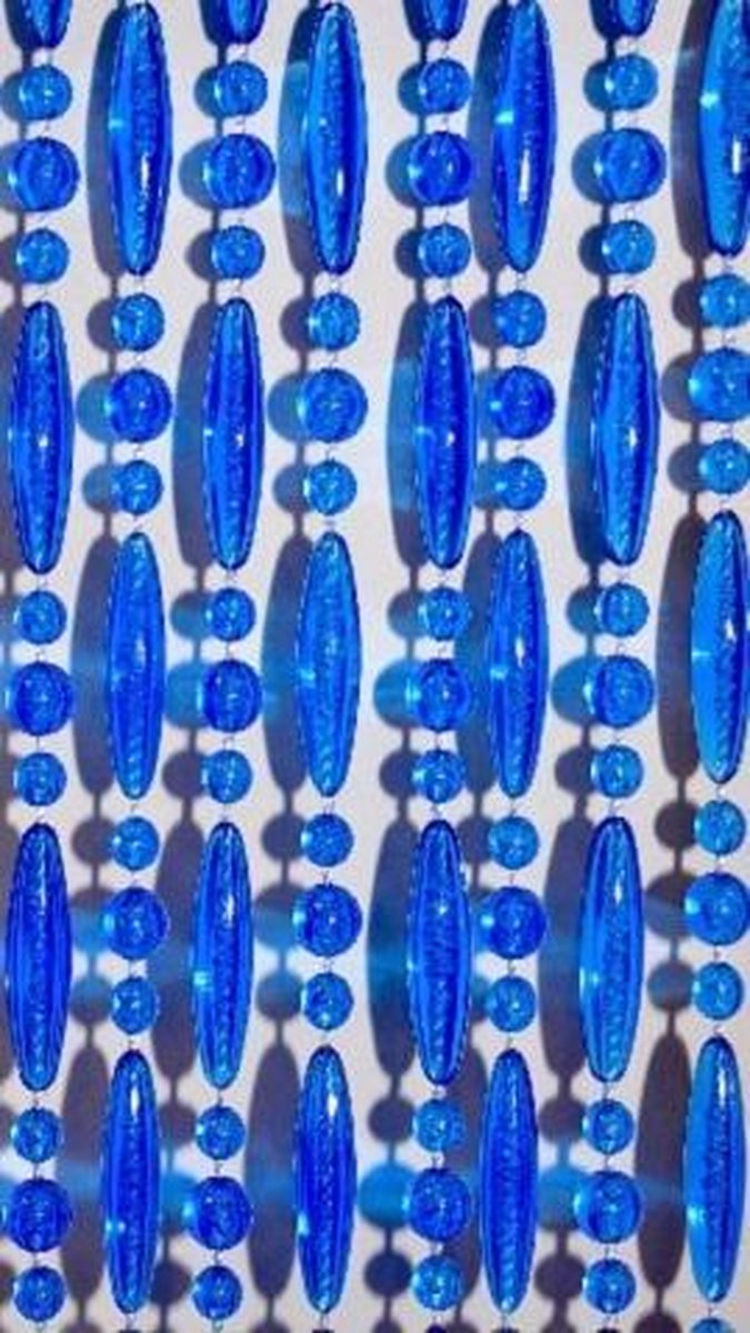Vliegengordijnenexpert - Vliegengordijn - 100x240 cm - Blauw