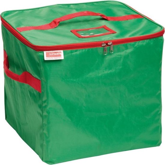 Sac De Rangement Pour Sapin De Noël Whitmor - 228cm Hauteur - Rouge Renforcé - Protection Longue Durée