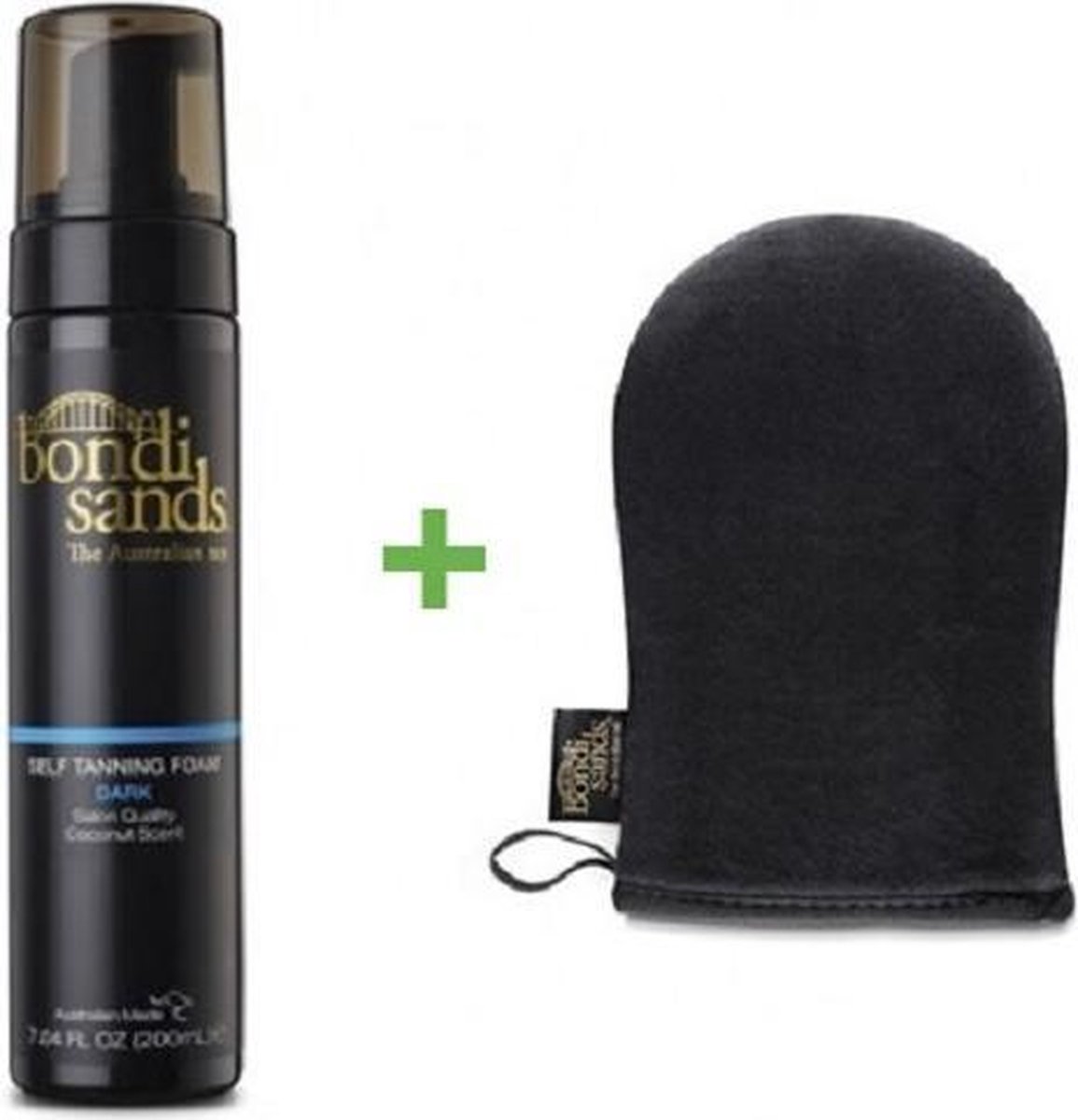 Bondi Sands Self Tanning Foam Dark & Application Mitt Promopakket