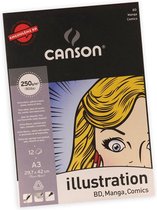 Canson Manga tekenblok DIN A3, 250 g/qm