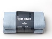Matchu Sports - Yoga handdoek - Yoga handdoek anti slip - Yoga towel - 183 x 61 cm - Divine Blue