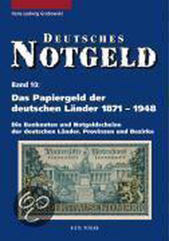 Das Papiergeld der deutschen Länder von 1871 - 1948 - cover