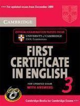 Cambridge First Certificate in English 3. Official Examination Papers form University of Cambridge ESOL Examinations