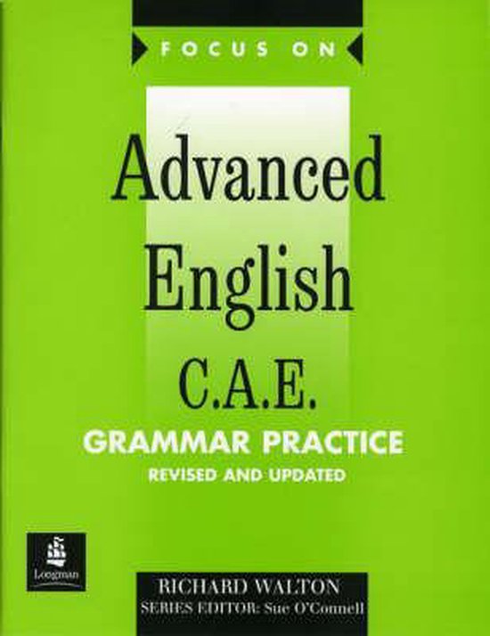 Focus on Advanced English Grammar Practice Pull Out Key New  ... - cover