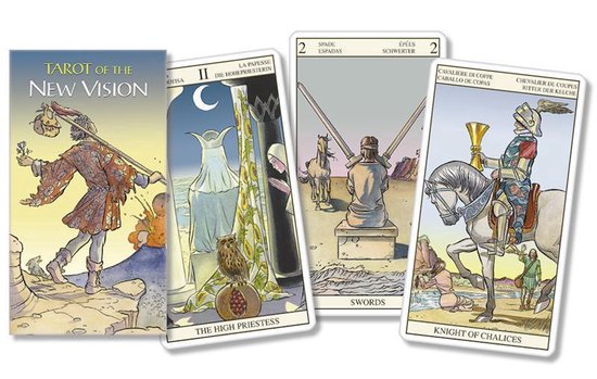 Cover van het boek 'Scarabeo Tarot of the New Vision'