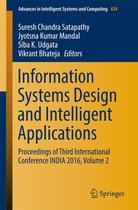 Advances in Intelligent Systems and Computing 434 - Information Systems Design and Intelligent Applications