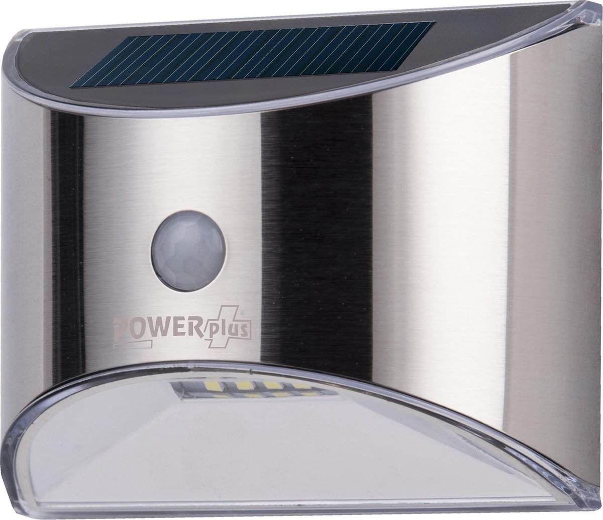 POWERplus Parakeet Solar PIR Sensor LED Buitenlamp - Zonne energie verlichting met infrarood PIR bewegingssensor