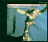 Ensemble William Byrd - Miserere, Lamentations, Stabat Mater (CD)
