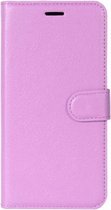 Book Case Hoesje iPhone X - Paars