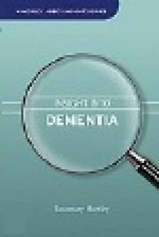 Insight Into Dementia - cover