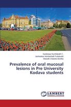 Prevalence of oral mucosal lesions in Pre University Kodava students
