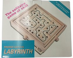 Labyrinth - Begeleid het balletje naar de finish. Hoe verder je geraakt, hoe meer punten je scoort.