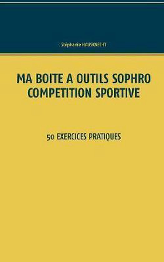 Ma boîte à outils Sophro compétition sportive - cover