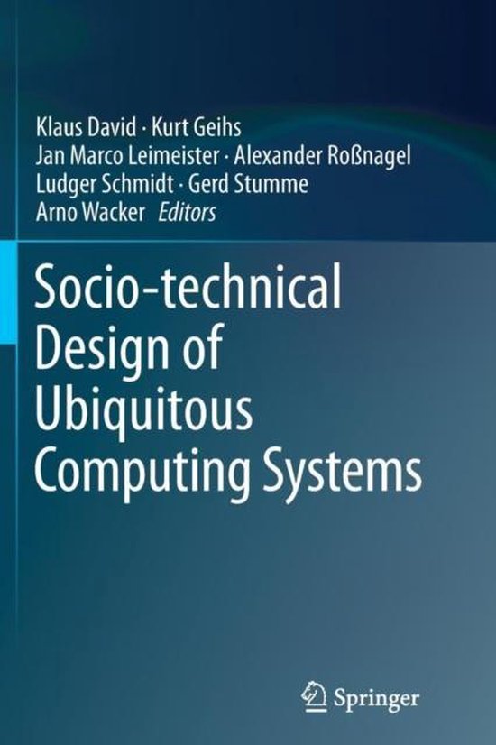 Socio-technical Design of Ubiquitous Computing Systems - cover