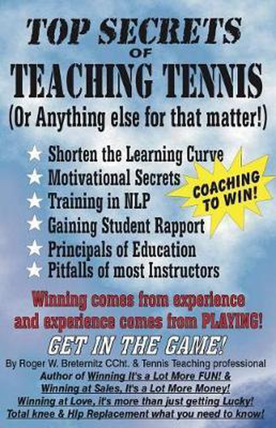 Top Secrets of Teaching Tennis - cover