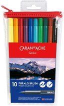 Caran d' Ache Fibralo Brush stiften 10