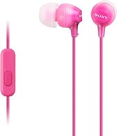 Sony MDR-EX15AP - In-Ear oortjes - Roze