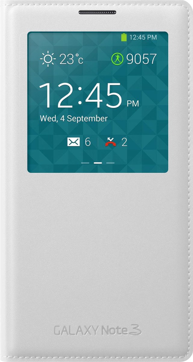 Samsung S-View Cover voor Samsung Galaxy Note 3 Neo - Wit