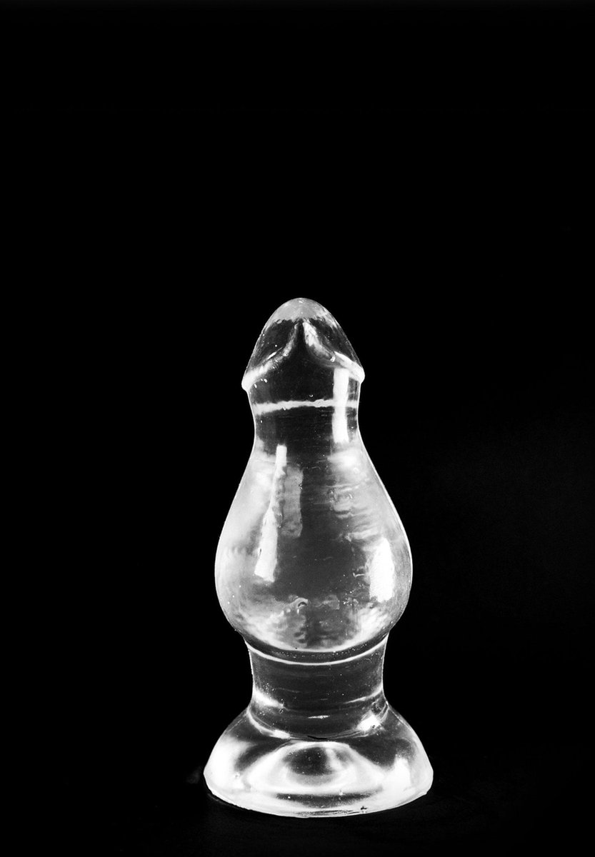Goedkoopste Dinoo Dildo met Balzak 'Raptor 20,5 cm – transparant