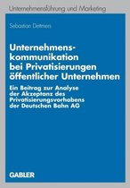 Unternehmenskommunikation Bei Privatisierungen OEffentlicher Unternehmen