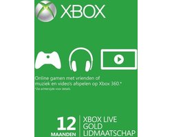 Xbox one store live gold 12
