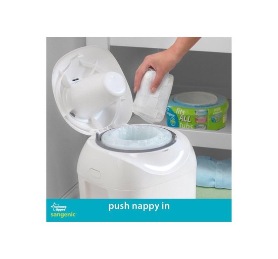 Tommee Tippee Sangenic Tec Luieremmer Wit