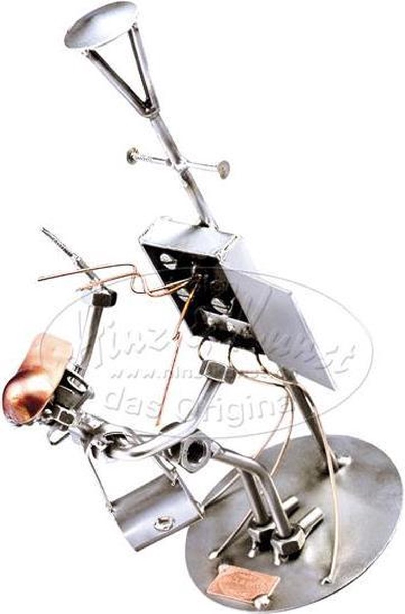 Hinz & Kunst smeedwerkfiguur beroep "Electricien"
