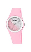 Calypso K5754/3 analoog tiener horloge 34 mm 50 meter roze