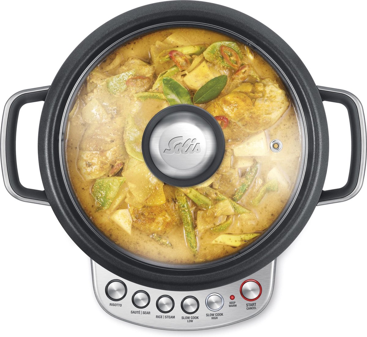 Solis Rice Cooker Multi Rijstkoker met stoomkoker, PFAS-vrije
