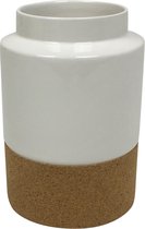 Housevitamin Fun with Vases - Vaas met Kurk - Small - Wit