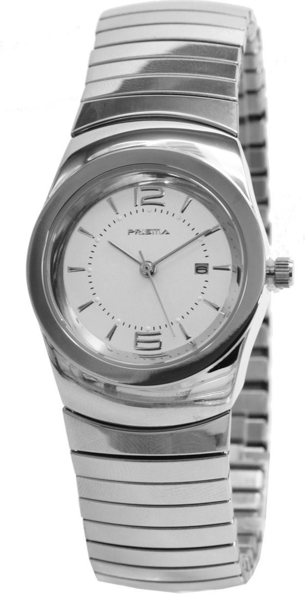 Prisma Dameshorloge P.1287 Rekband Edelstaal
