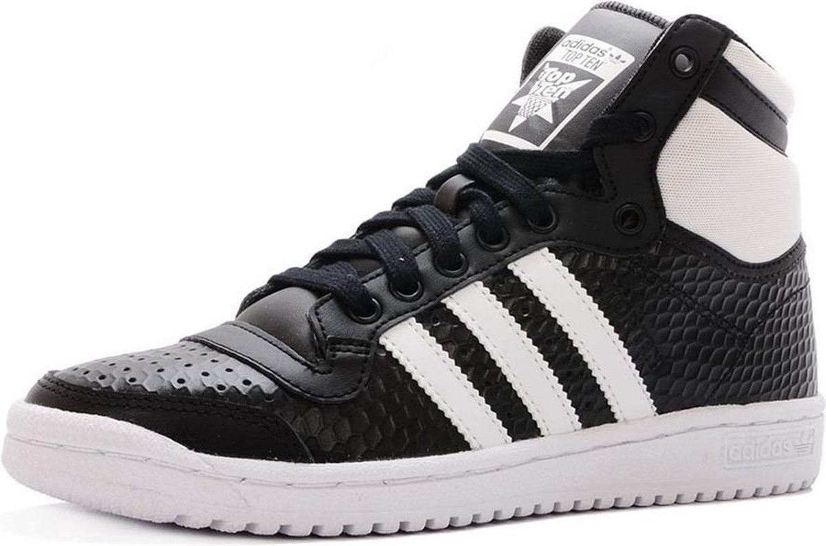 Adidas Top Ten Zwarte Dames Sneakers - Damesschoenen - Maat:39 1/3 | bol.com