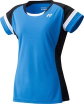 Yonex Sportshirt Team Yw0001ex Dames Blauw Maat L