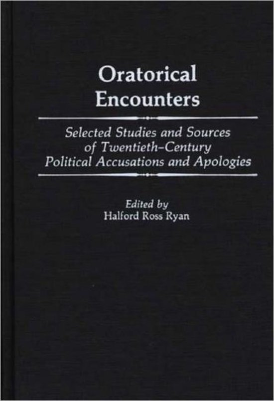 Oratorical Encounters - cover