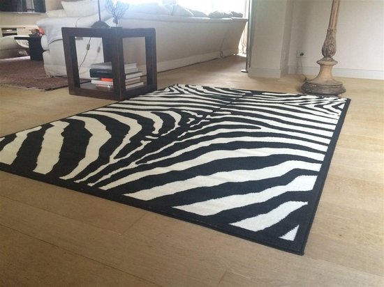Vloerkleed met Zebra print 60x110cm | bol.com