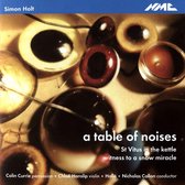 Simon Holt: A Table Of Noises