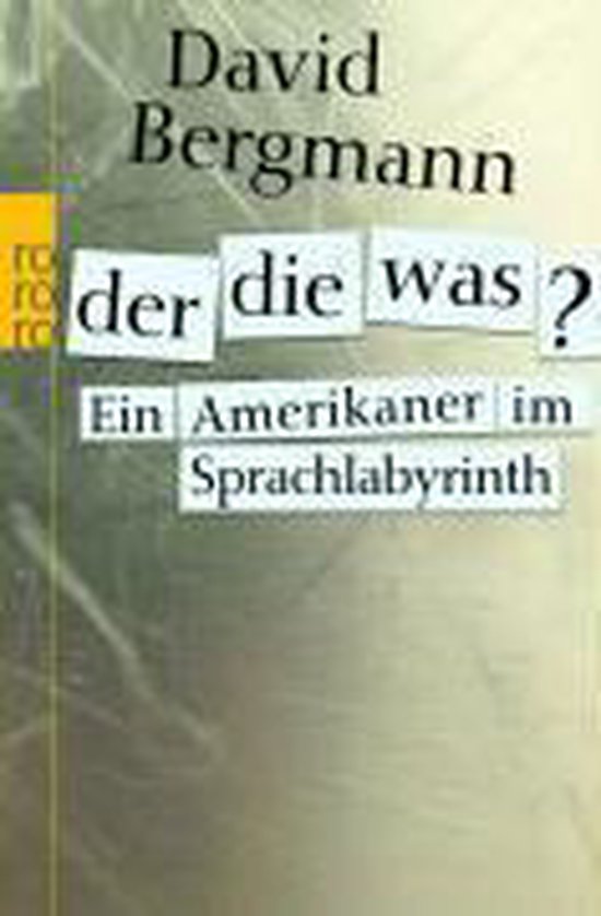 Der, die, was? - cover